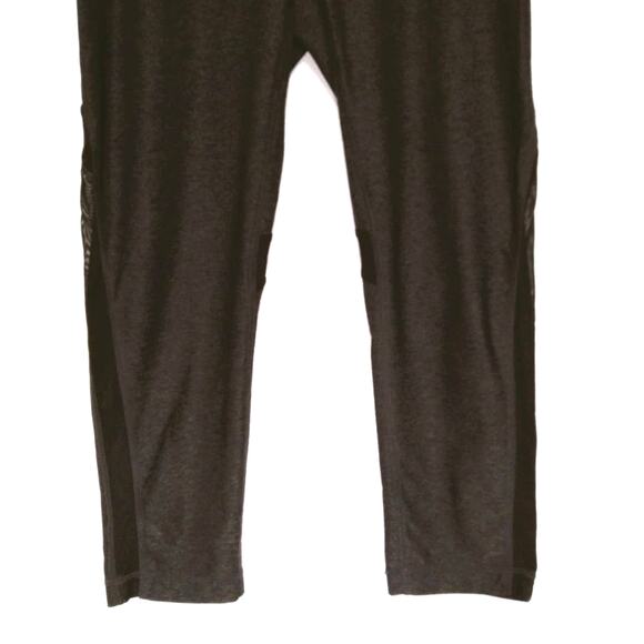 ZELLA Gray Athletic Leggings SZ S | Mesh Panel Detail | Mid-Rise - Picture 3 of 7